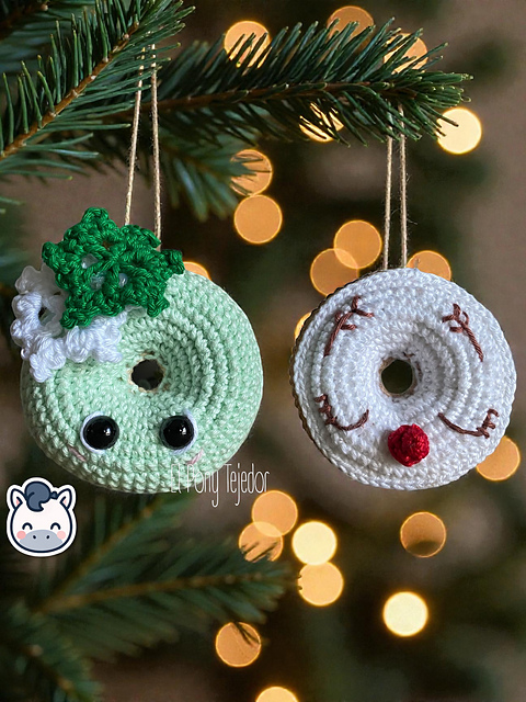 Reindeer & Snowflake Donuts