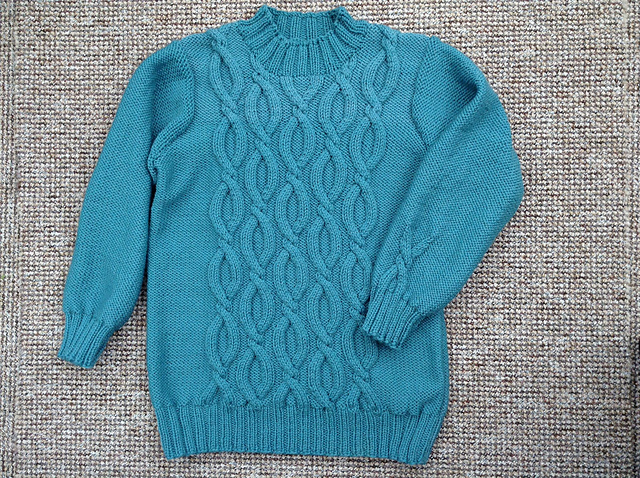 Cabled Sweater