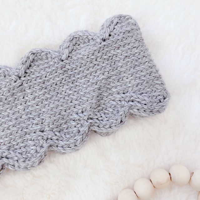 Jayne Scalloped Headband