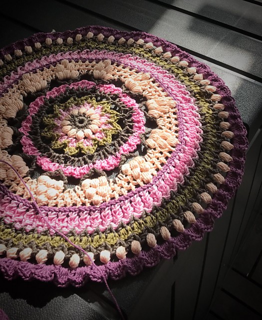 My new garden mandala