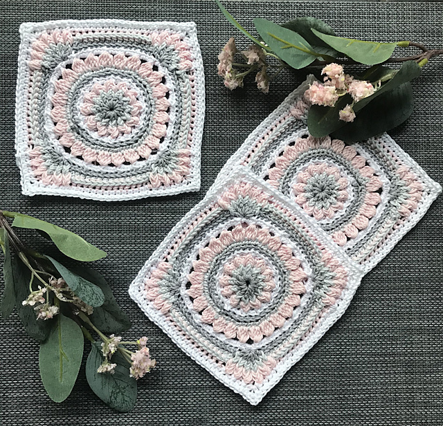 Romance Flower Square