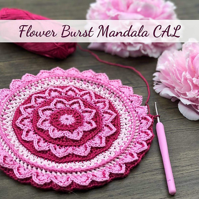 Flower Burst Mandala CAL