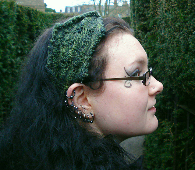 Escher's Forest: Möbius Hairband 