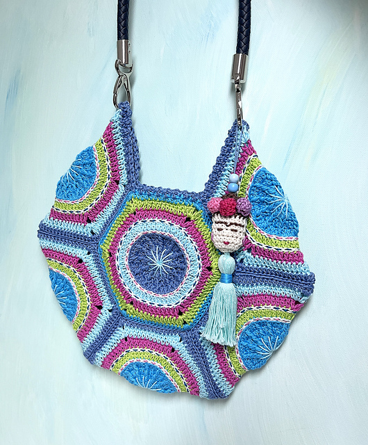 Hexagon Bag "Cassilda"