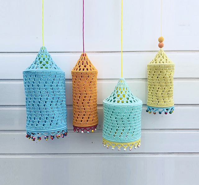Zaggy Boho Lampshade