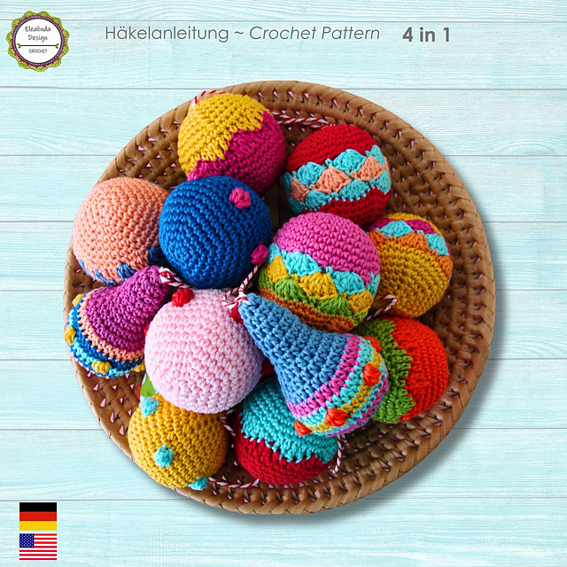 Colorful Christmas Baubles