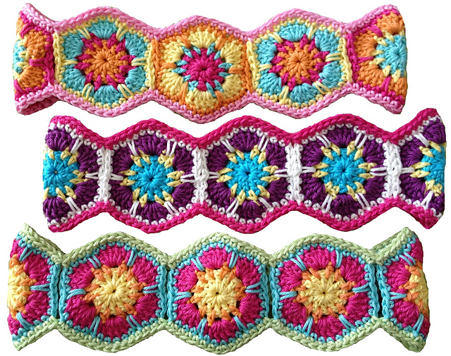 Flower power headband JANA