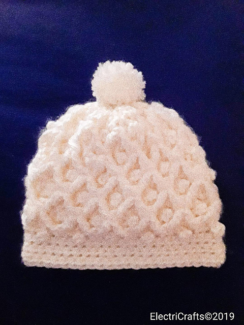 Linda B Diamonds and Dots Hat