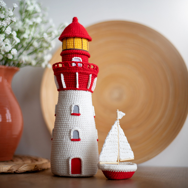 Lighthouse and boat