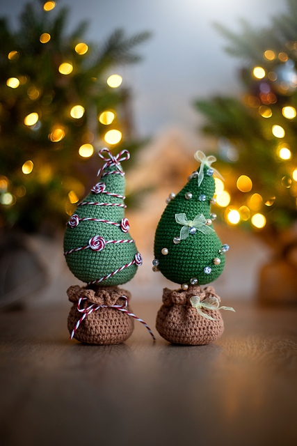 Christmas tree in the bag