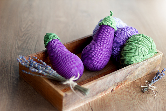 Eggplant toy