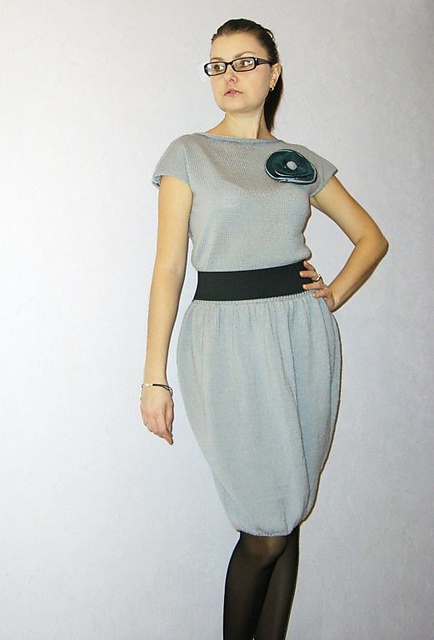 08 Kleid in Helltürkis