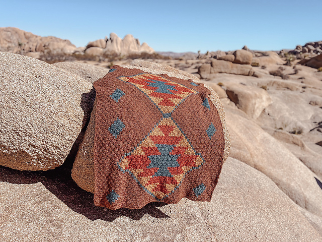 The Canyon C2C Blanket