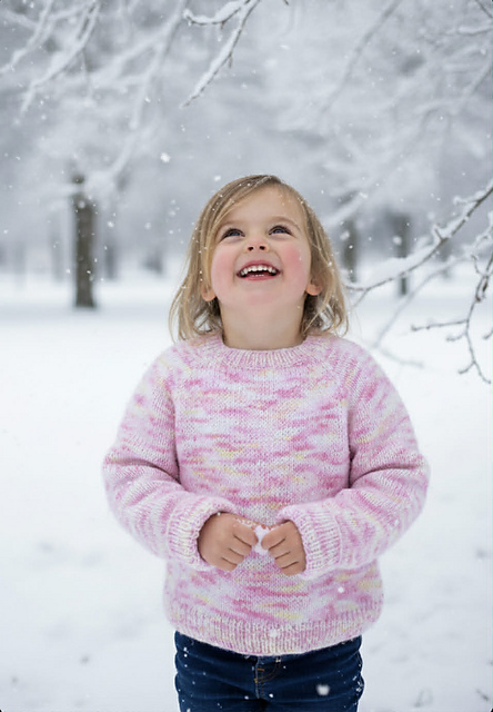 Winter Snowfall Sweater