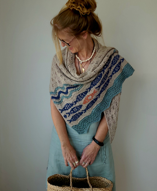 Against the Current Shawl