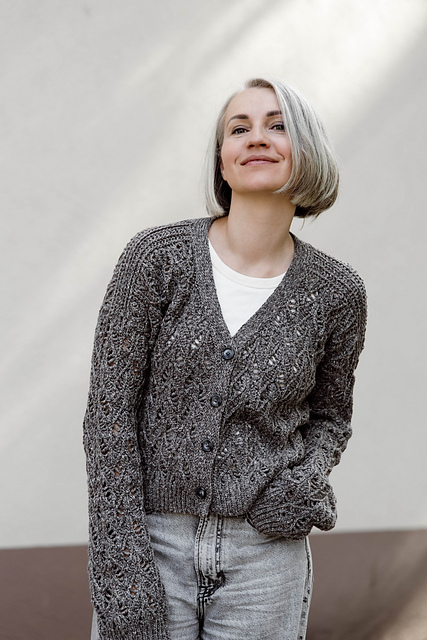 Ravelry: Vārpa Cardigan pattern by Linda Skuja
