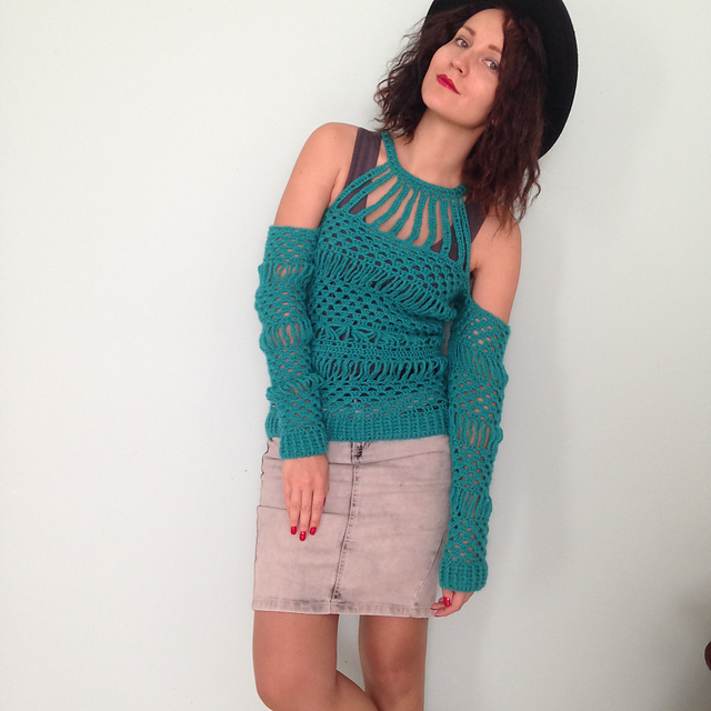 Greenery Sweater
