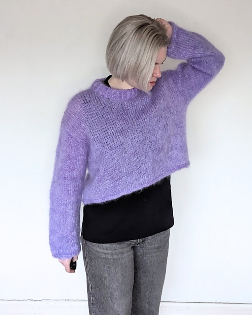 The Fluffy Plain Sweater