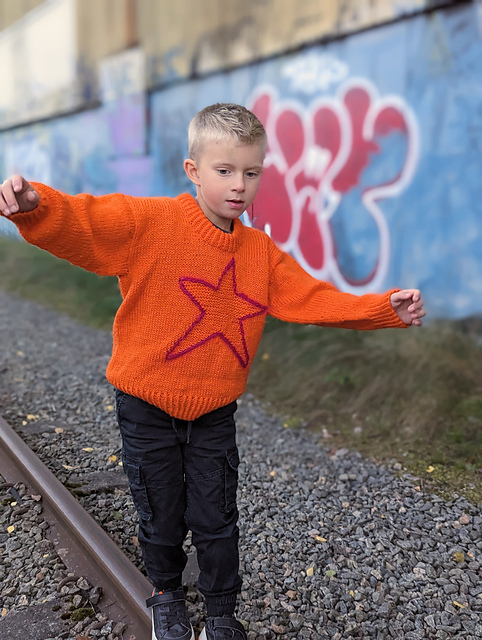 The Spectrum kids sweater