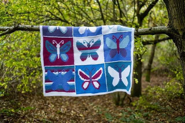 Mariposa Butterfly Blanket