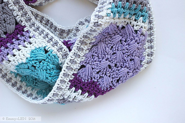 Lavender Skies Scarf