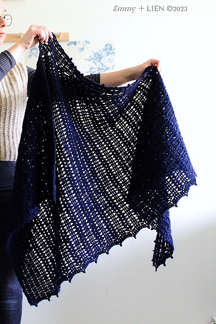 Smokescreen Shawl