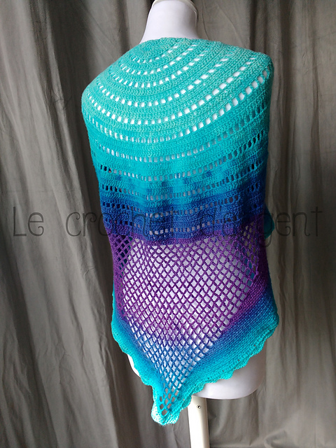 A Mermaid Tale Shawl
