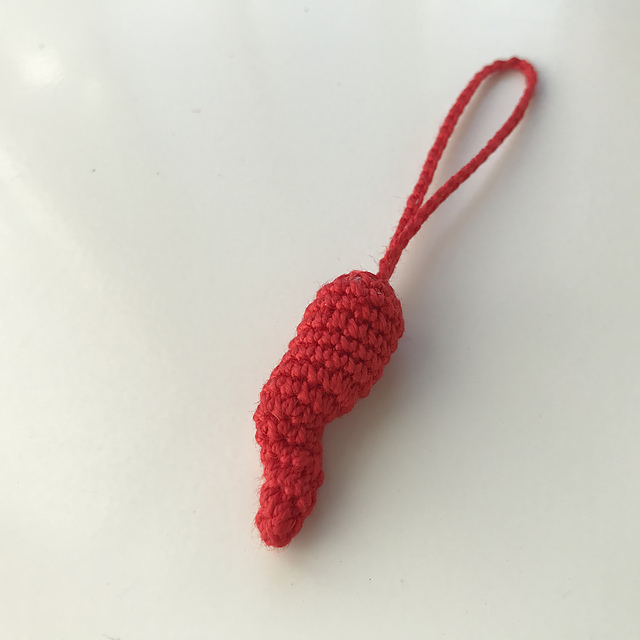 Italian good luck red horn