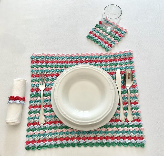 Colorful set for the table