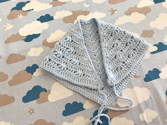 Puff shawl