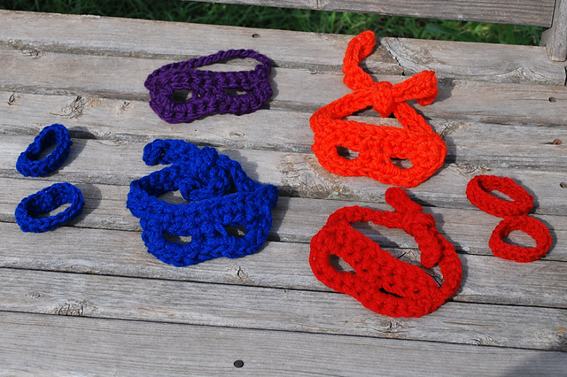 Costume Masks and Bracelet Cuffs