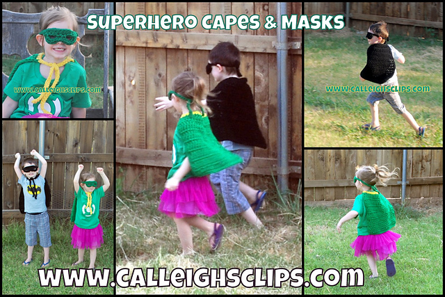 Superhero Cape and Mask