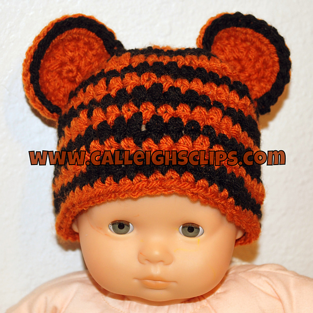 Preemie Tiger Cub Hat