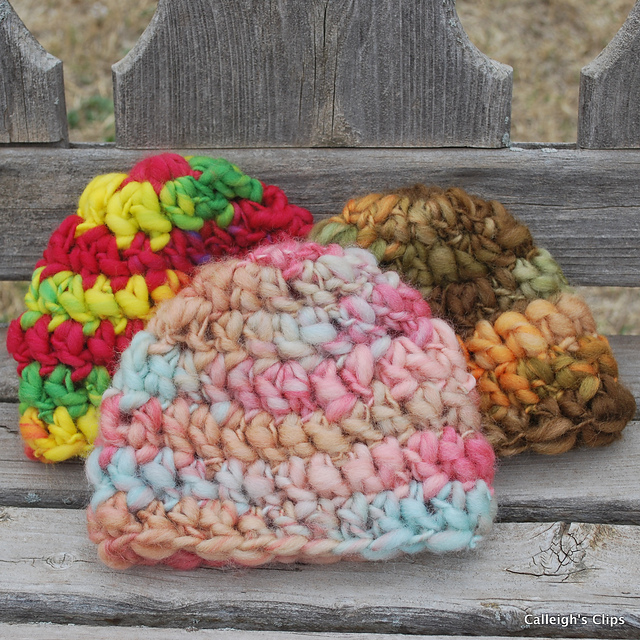 Thick and Thin Baby Beanie with optional chinstrap