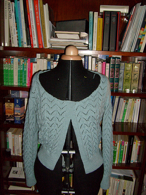 550 Cardigan ajouré