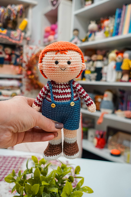 Sam Humphrey Amigurumi Doll
