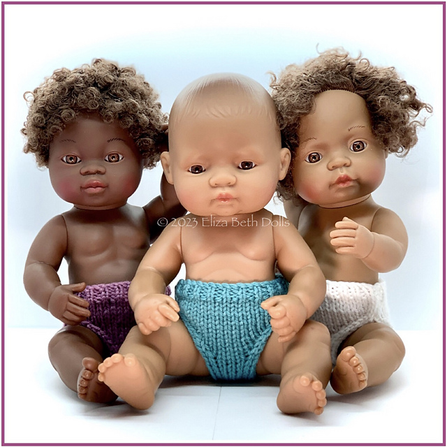 Underpants for 32cm doll