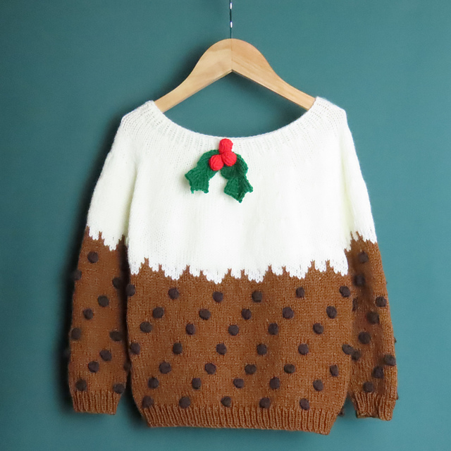 Kid's Christmas Pudding Jumper