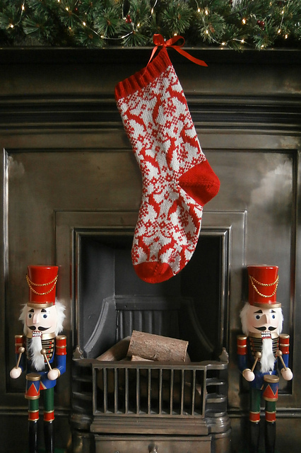 Prancing Reindeer Stocking