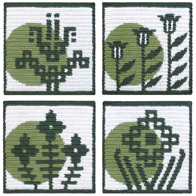 Floral Moon Tapestry