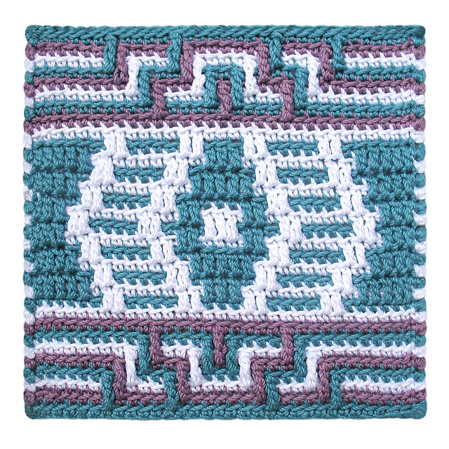 Mosaic Meditation 4 Coaster