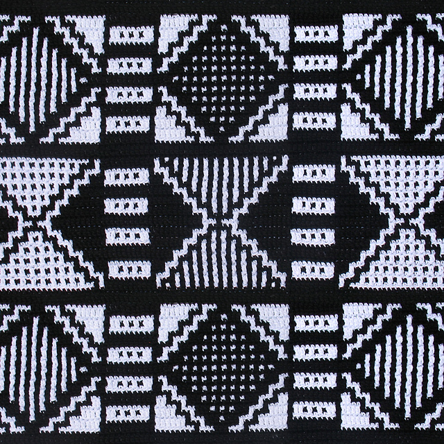 Mosaic African Abstract 1