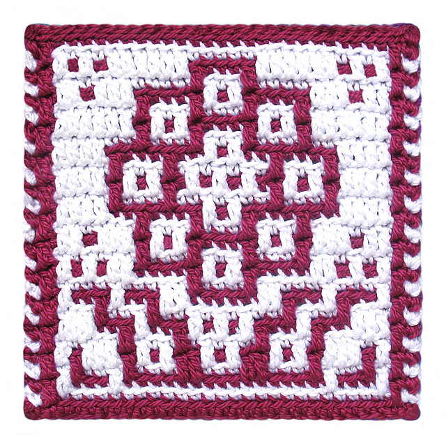 Mosaic Flower 3 Coaster