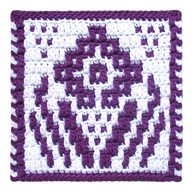 Mosaic Flower 2 Coaster