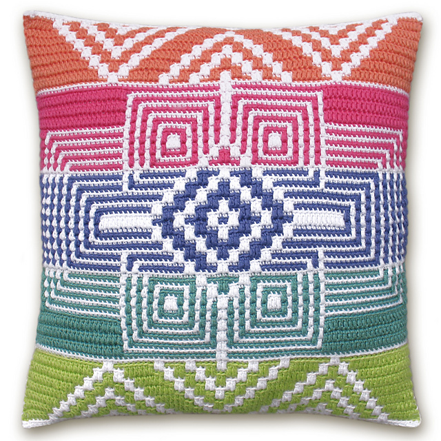 Mosaic Power Pillow