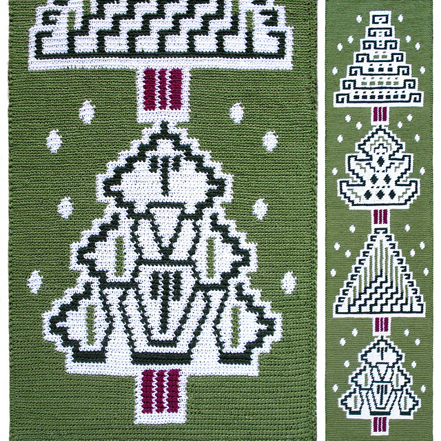 Tapestry Snowy Trees