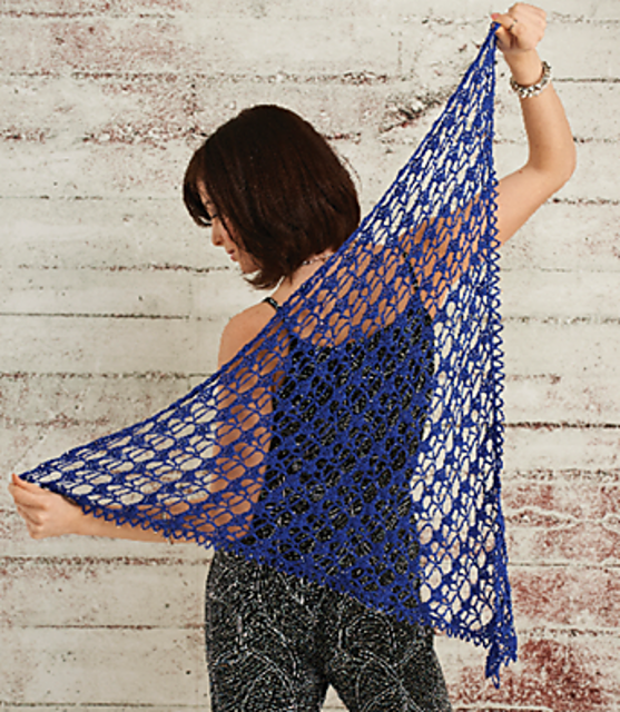 Starry, Starry Night Shawl