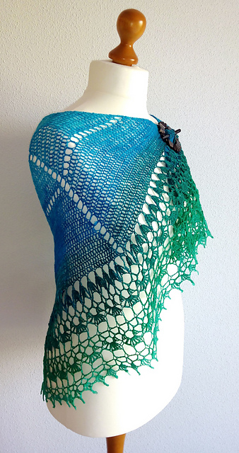 Lost in Atlantis Shawl