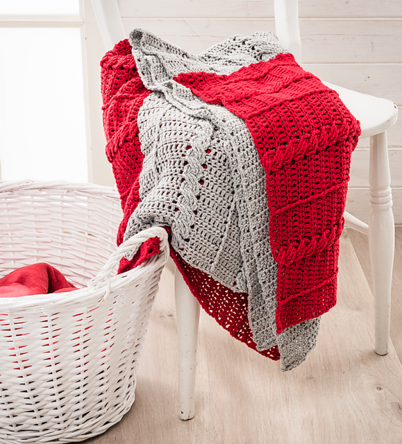 Cozy Cables Blanket