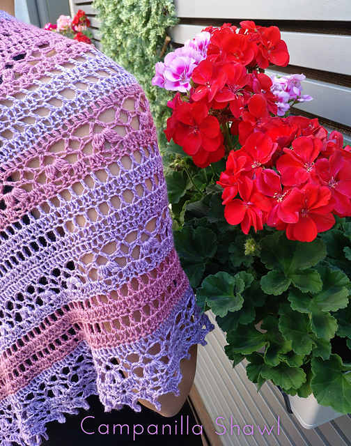 Campanilla Shawl